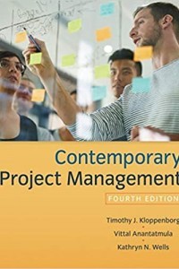 Contemporary Project Management