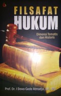 Filsafat Hukum. Dimensi Tematis dan Historis