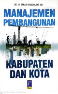 Manajemen Pembangunan Kabupaten dan Kota